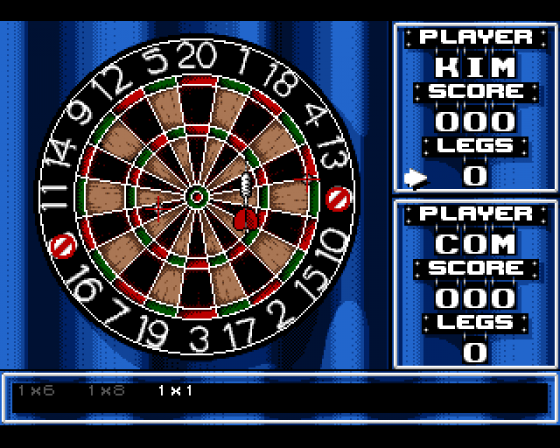 Jocky Wilson's Compendium of Darts Screenshot 5 (Amiga 500)