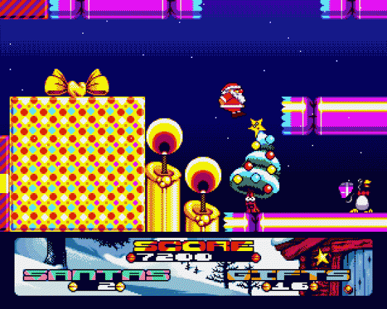 Santa's Xmas Caper Screenshot 6 (Amiga 500)