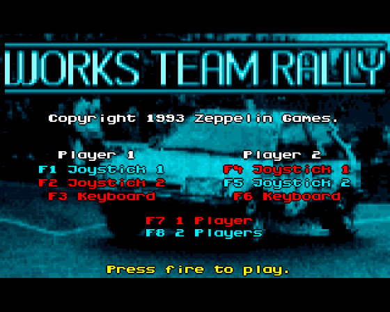 Works Team Rally