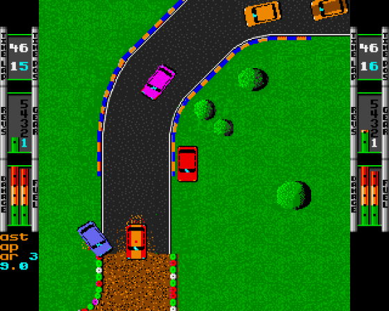 Works Team Rally Screenshot 10 (Amiga 500)