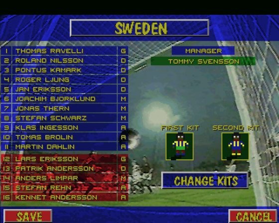 Football Glory Screenshot 5 (Amiga 1200)