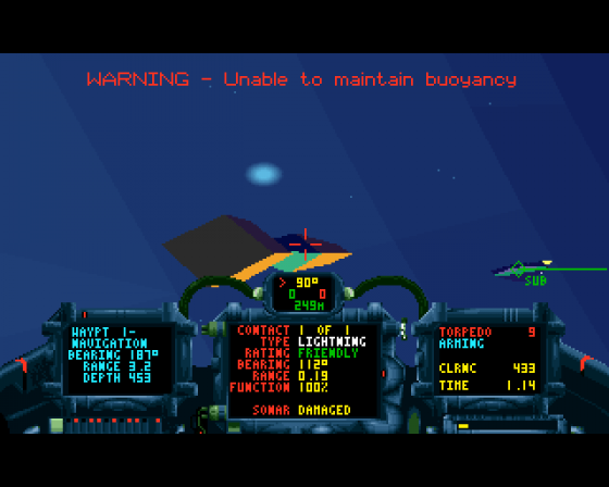 Subwar 2050 Screenshot 8 (Amiga 1200)