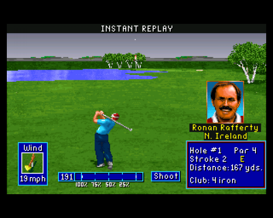 PGA European Tour Screenshot 8 (Amiga 1200)