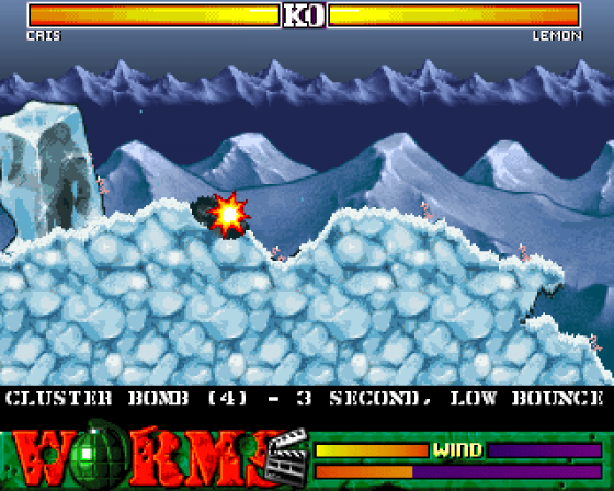 Worms The Directors Cut Screenshot 6 (Amiga 1200)