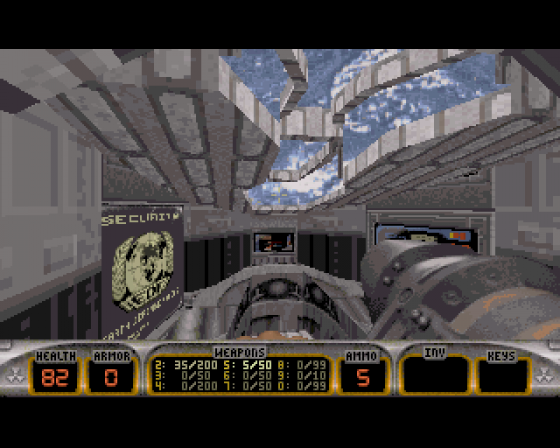 Duke Nukem 3d Atomic Edition Screenshot 8 (Amiga 1200)