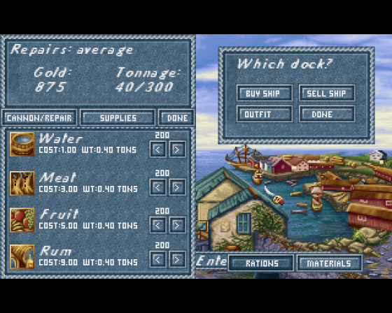 High Seas Trader Screenshot 7 (Amiga 1200)