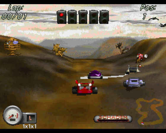 Desert Racing Of Bar Dos Screenshot 16 (Amiga 1200)