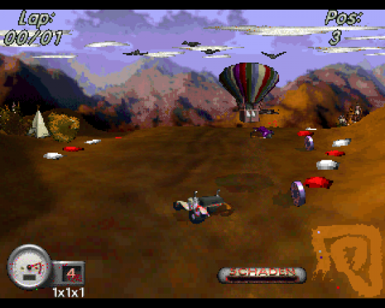 Desert Racing Of Bar Dos Screenshot 28 (Amiga 1200)