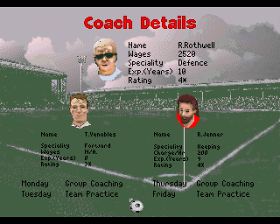 Player Manager 2 Extra Screenshot 25 (Amiga 1200)