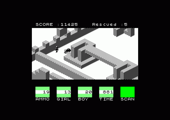 Ant Attack Screenshot 5 (Amstrad CPC464)