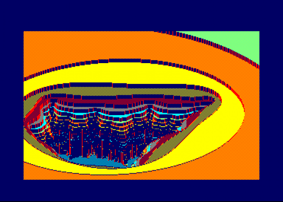 42 Crew Fractal Show 2 Screenshot 5 (Amstrad CPC464)