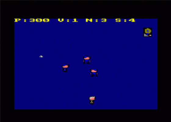 Grand Theft Barcenas Screenshot 5 (Amstrad CPC464)