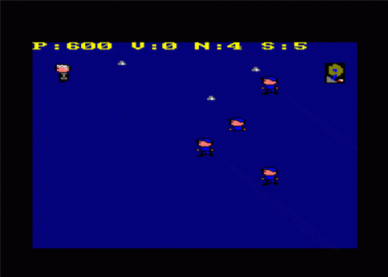 Grand Theft Barcenas Screenshot 6 (Amstrad CPC464)