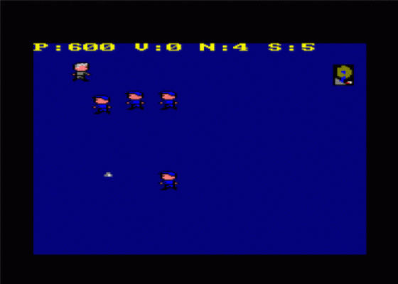 Grand Theft Barcenas Screenshot 7 (Amstrad CPC464)