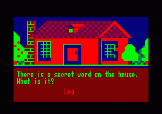 Granny's Garden Screenshot 10 (Amstrad CPC464)