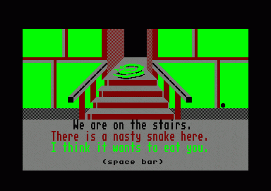 Granny's Garden Screenshot 12 (Amstrad CPC464)