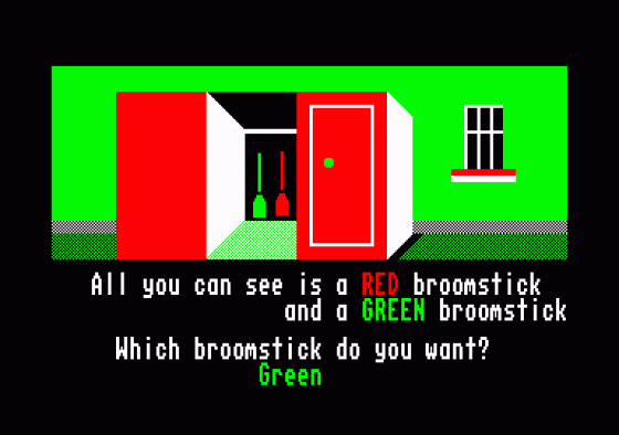 Granny's Garden Screenshot 22 (Amstrad CPC464)