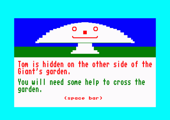 Granny's Garden Screenshot 27 (Amstrad CPC464)