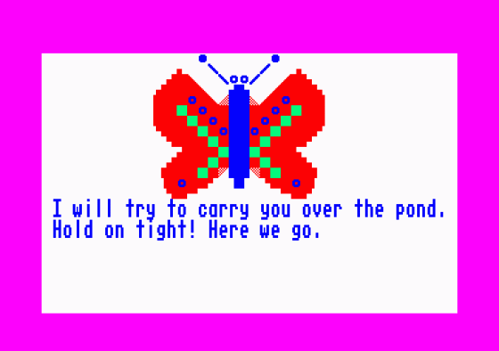 Granny's Garden Screenshot 29 (Amstrad CPC464)