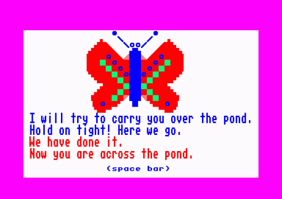 Granny's Garden Screenshot 30 (Amstrad CPC464)