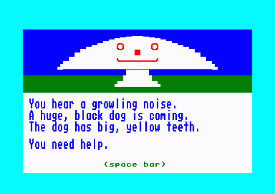 Granny's Garden Screenshot 39 (Amstrad CPC464)