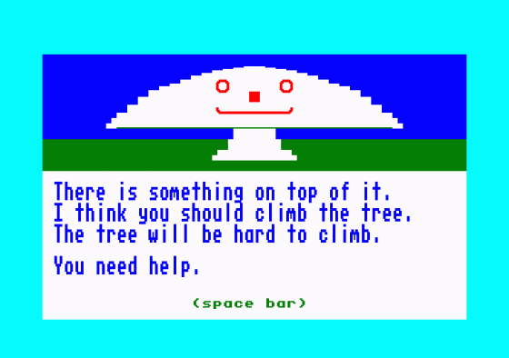 Granny's Garden Screenshot 42 (Amstrad CPC464)