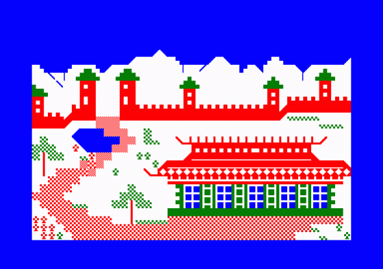 Granny's Garden Screenshot 47 (Amstrad CPC464)