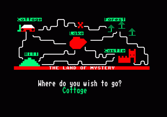 Granny's Garden Screenshot 63 (Amstrad CPC464)