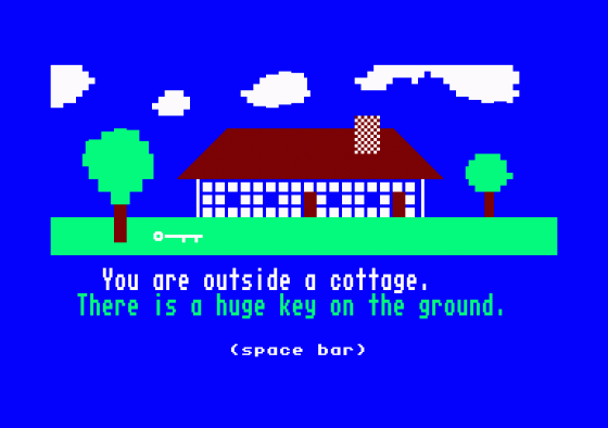 Granny's Garden Screenshot 64 (Amstrad CPC464)