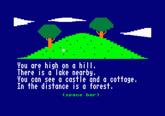 Granny's Garden Screenshot 65 (Amstrad CPC464)