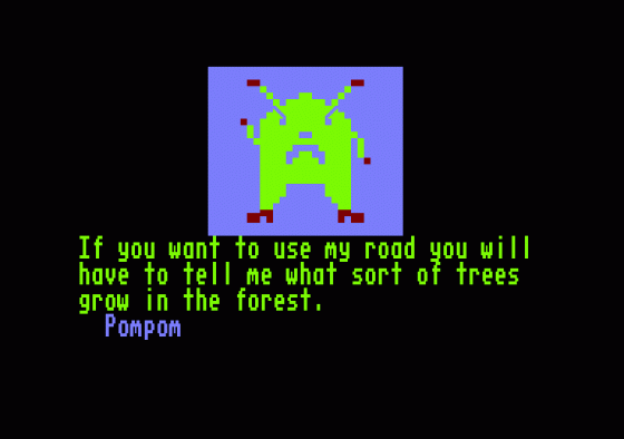 Granny's Garden Screenshot 67 (Amstrad CPC464)