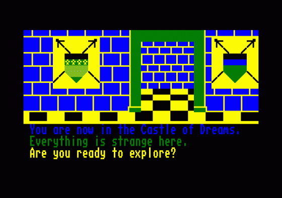 Granny's Garden Screenshot 81 (Amstrad CPC464)