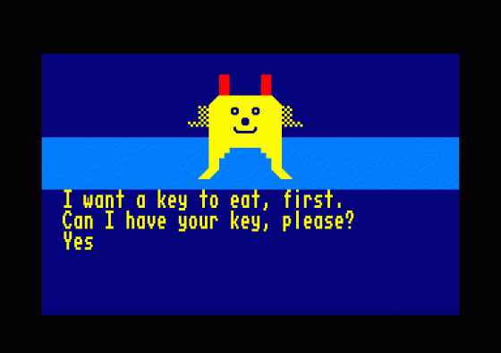 Granny's Garden Screenshot 84 (Amstrad CPC464)