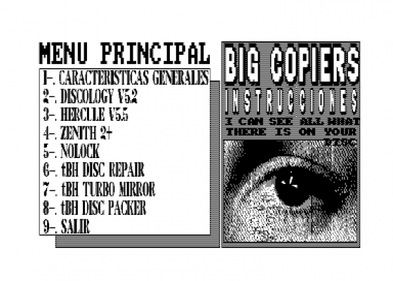 Big Copiers II Screenshot 5 (Amstrad CPC464)