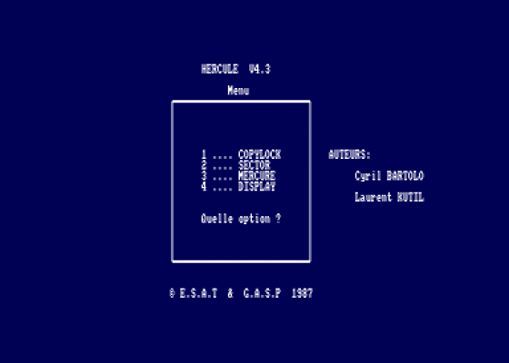 Copy Disc Screenshot 5 (Amstrad CPC464)