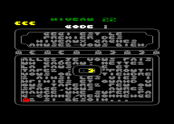 Pac-Man & Pac-Dog Screenshot 5 (Amstrad CPC464)