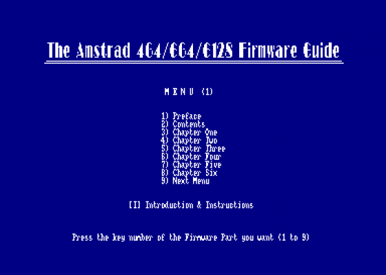 Firmware Guide