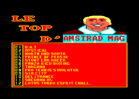 Amstrad Mag 8 Screenshot 5 (Amstrad CPC464)