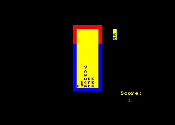 Baca Screenshot 1 (Amstrad CPC464)