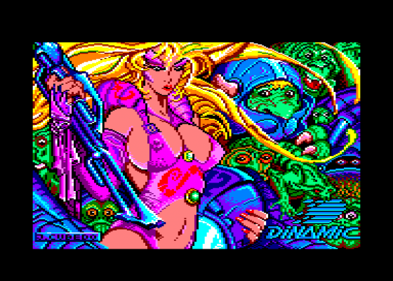 Brundij Loading Screens Screenshot 5 (Amstrad CPC464)