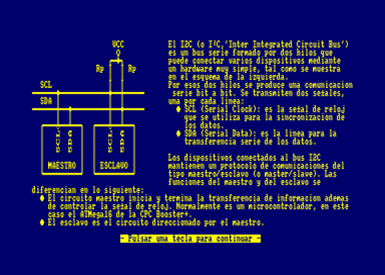 Bus I2C CPCBooster+