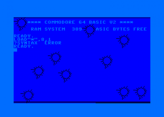 C64 Screenshot 1 (Amstrad CPC464)