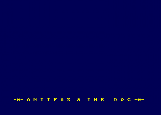 Cracktro - Antifaz & The Dog Screenshot 5 (Amstrad CPC464)