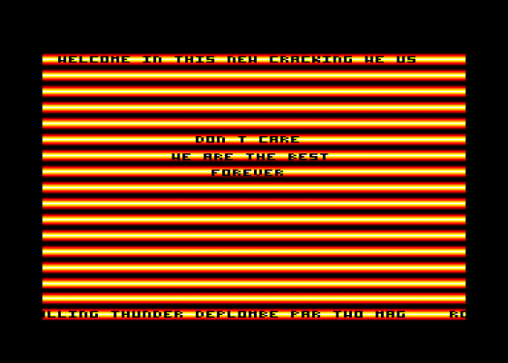 Cracktro - Two Mag Screenshot 5 (Amstrad CPC464)