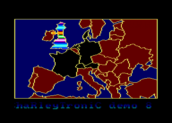 CRTC 8 Screenshot 1 (Amstrad CPC464)