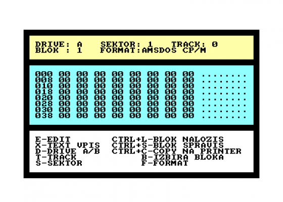 Disc Doctor Screenshot 1 (Amstrad CPC464)