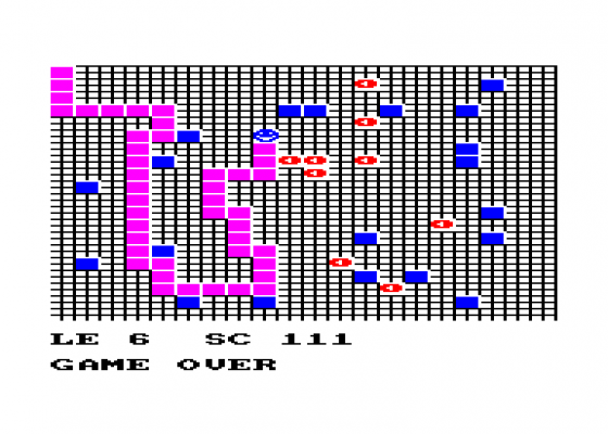 Don't Touch Twice Screenshot 5 (Amstrad CPC464)