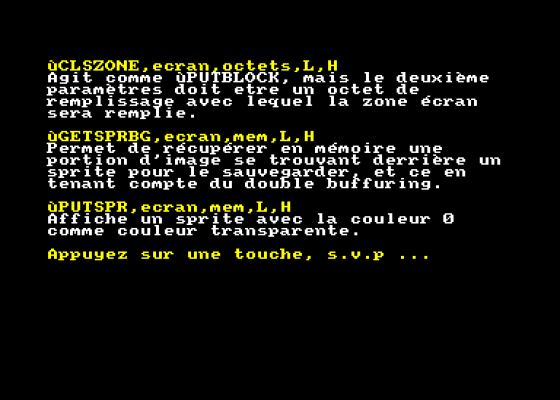 Double Buffer RSX Screenshot 5 (Amstrad CPC464)