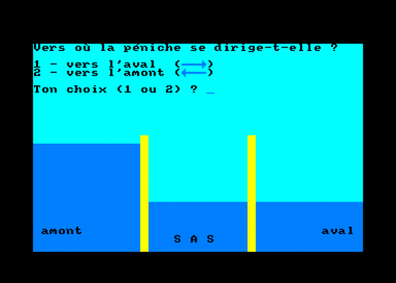 Ecluse Screenshot 1 (Amstrad CPC464)