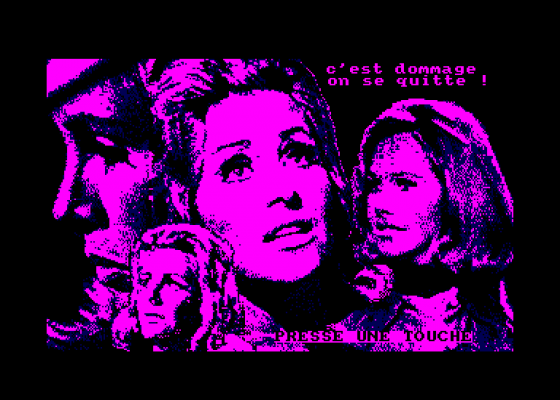 Elle Fait Tout ! Screenshot 5 (Amstrad CPC464)